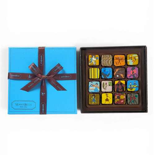 Chocolate Ganache ブルーボックス 16pc