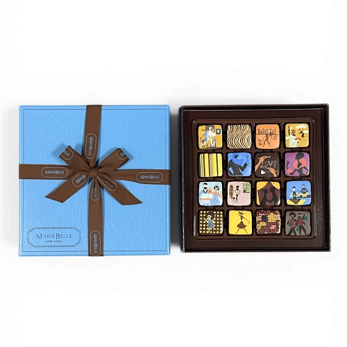 Chocolate Ganache ブルーボックス 16pc