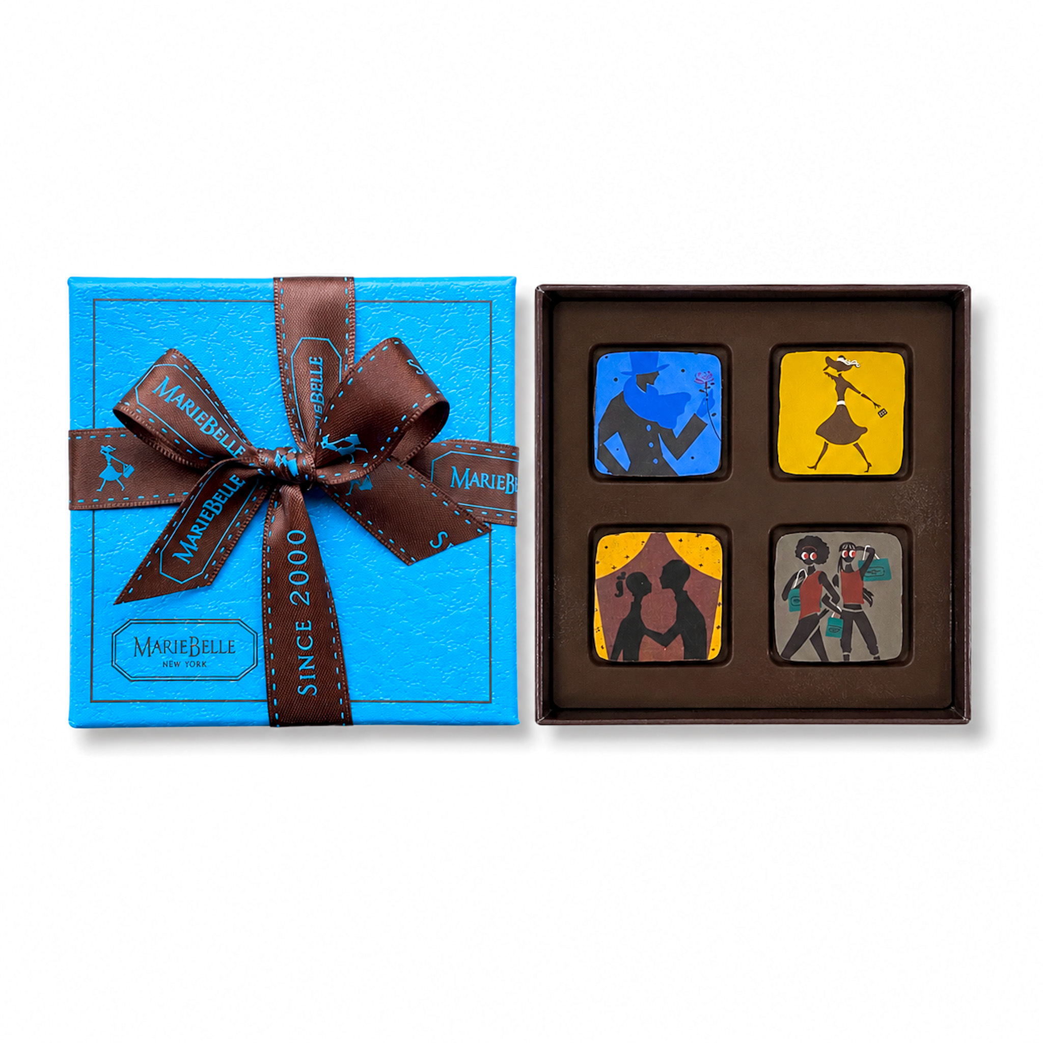 Chocolate Ganache ブルーボックス 4pc