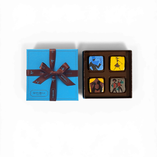Chocolate Ganache ブルーボックス 4pc