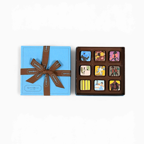 Chocolate Ganache ブルーボックス 9pc