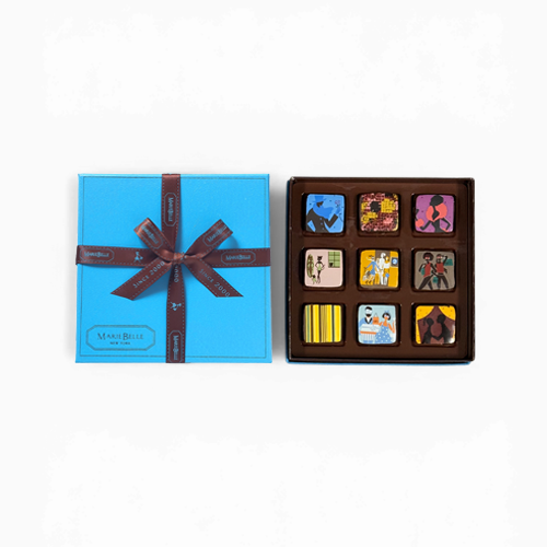 Chocolate Ganache ブルーボックス 9pc