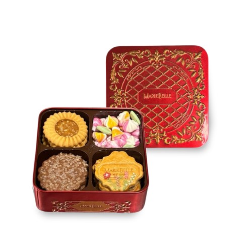 【～4/29お届け分】Mother's day Mini Cookie Tin Red